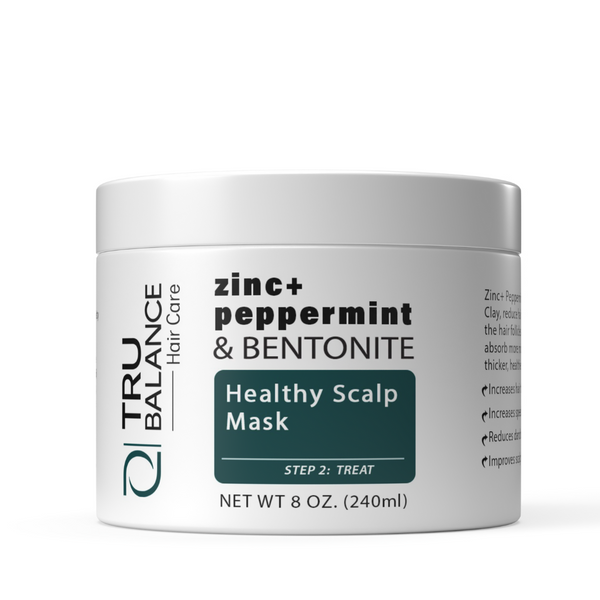 Zinc + Peppermint and Bentonite Healthy Scalp Mask – TRU-Balance