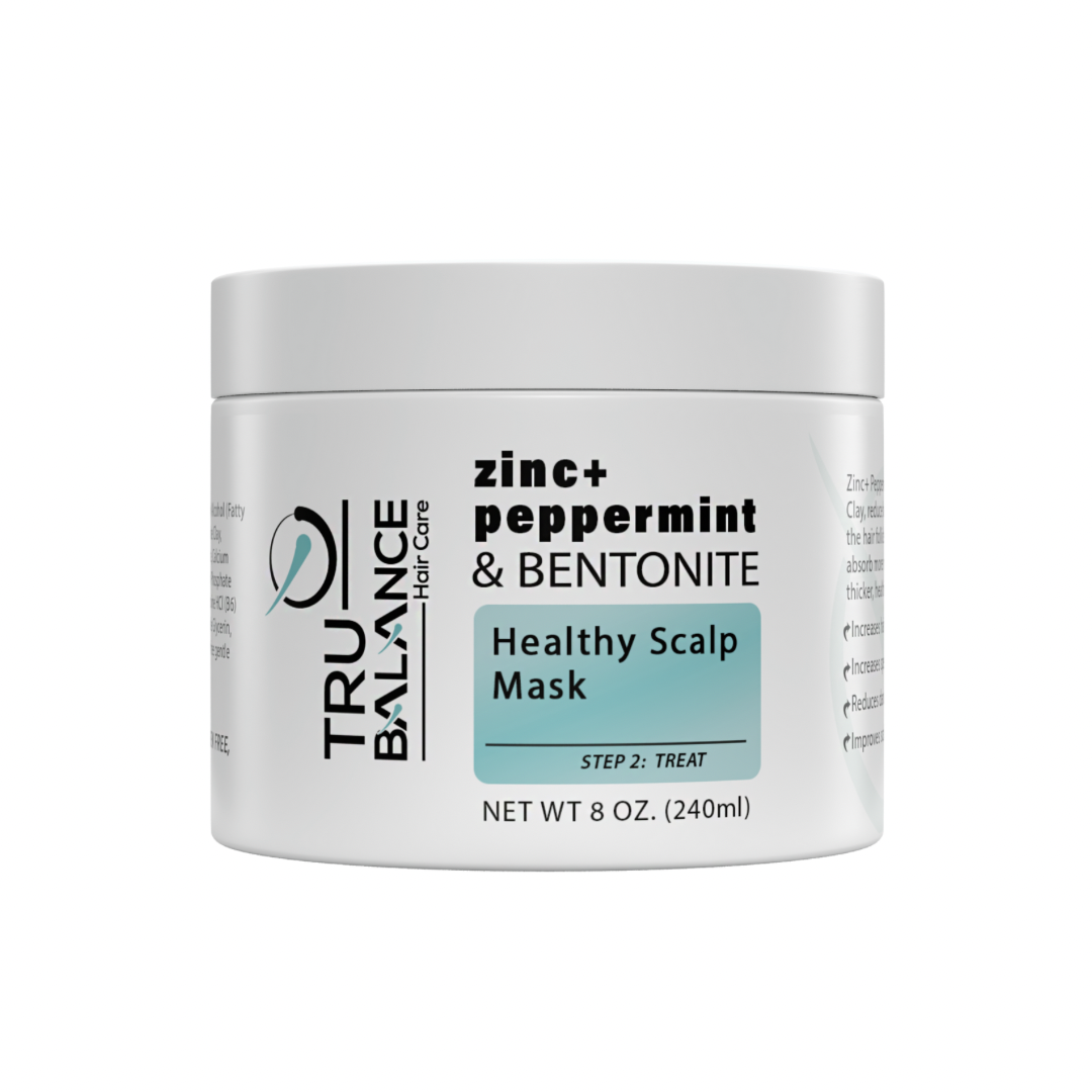 Zinc+ Peppermint, and Bentonite Clay Scalp Care System
