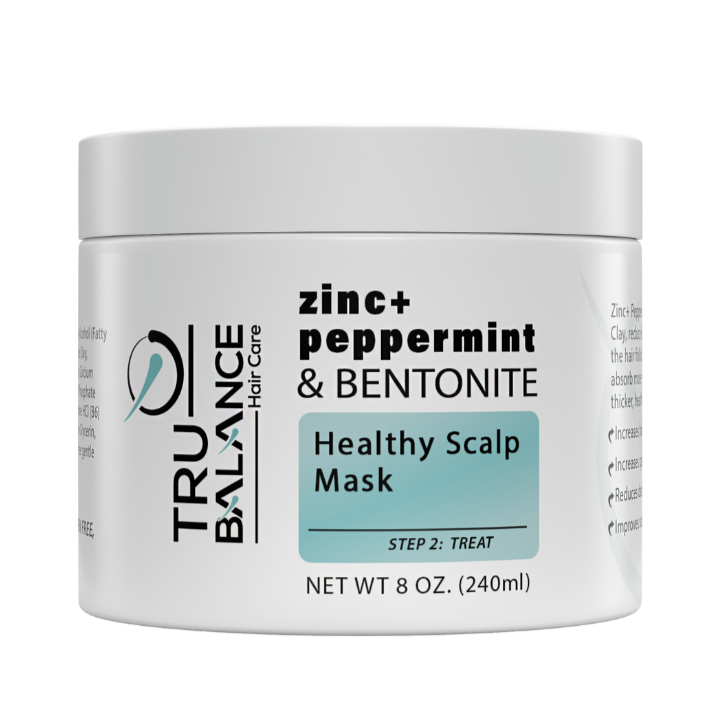 Zinc + Peppermint and Bentonite Healthy Scalp Mask