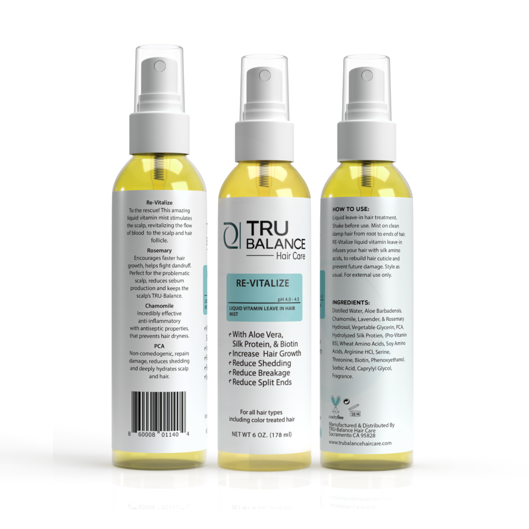 RE-VITALIZE Leave In Vitamin Hair Mist - 6 Pack
